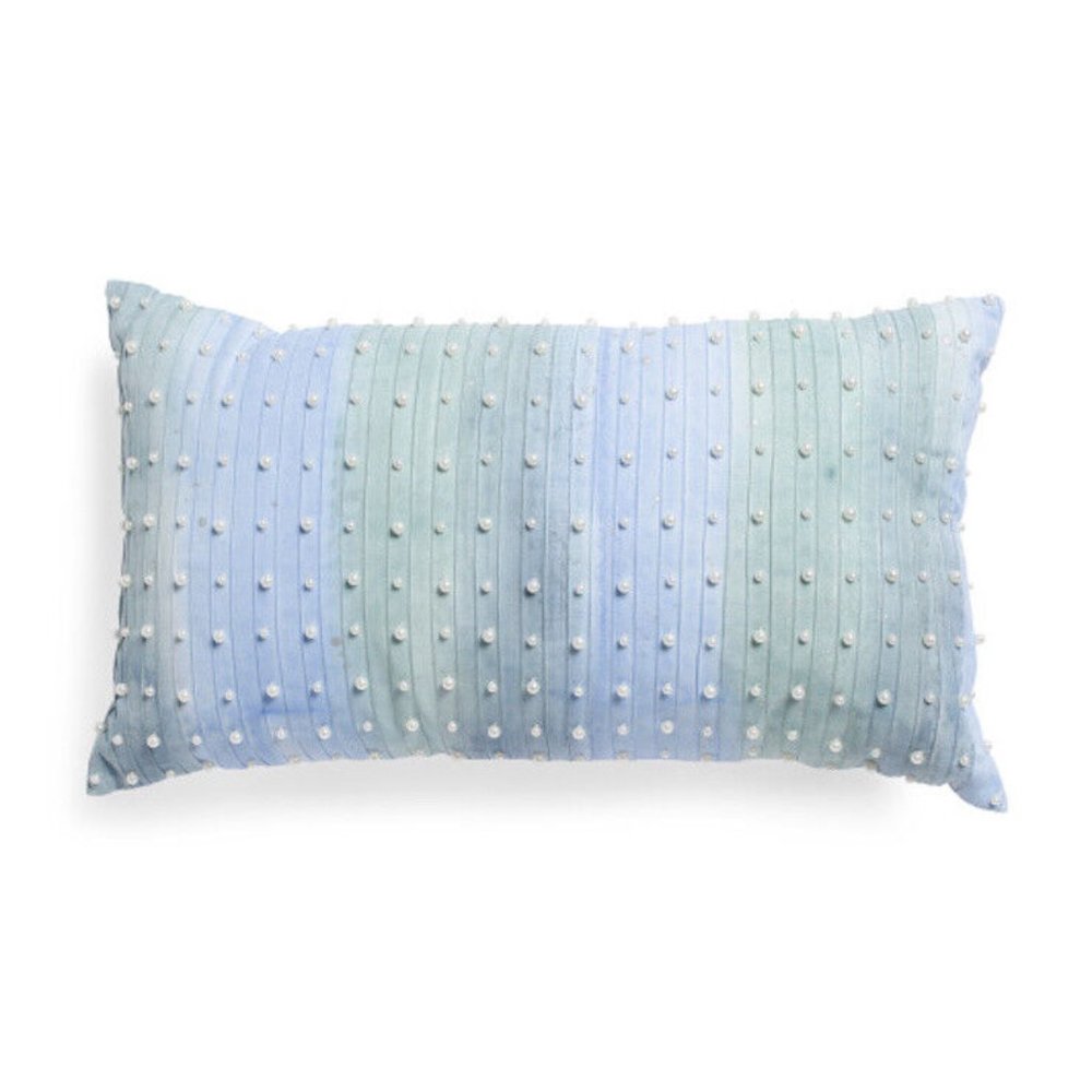 Callisto Home Embellished Decorative Toss Pillow
